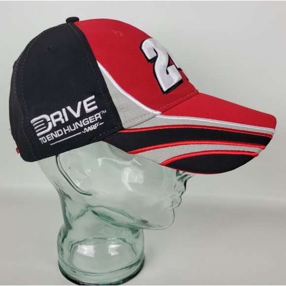 NWT‎ Chase Nascar Jeff Gordon Red Black Adjustable Hat Hendrick 24 - Picture 2 of 10